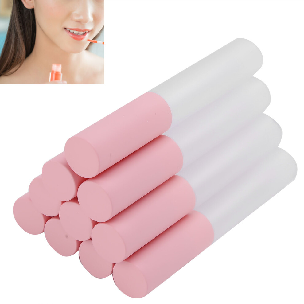 Lip Gloss Refillable Tubes 10ml SemiTransparent Cosmetic Packaging