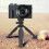 Compact Desktop Phone Tripod 1/4in Screw Mini Camera Video Accessory 4