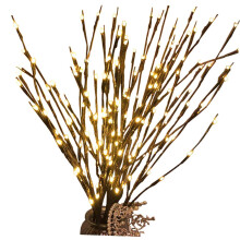 4pcs Battery Operated Decorative Branch Lights Led Willow Twig Tree Lights for Home Christmas Decor Warm White Indoor Outdoor