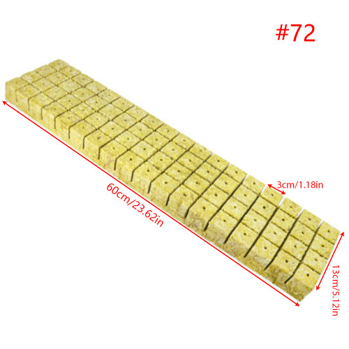 Rock Wool Cubes for Hydroponics Garden Stonewool Grow Cubes-36 1