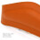 Adjustable Orange Cotton Leather Saxophone Strap with Rotatable Hook 7