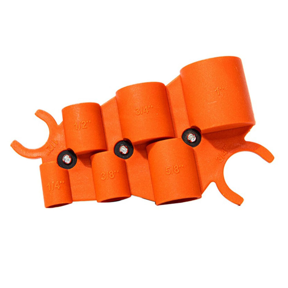 Sturdy Pipe Deburring Tool Set For Pvc Cpvc Brass Aluminum With 1/4 To 1Inch Depth Gauge And Inner Outer Reamer 9339159212066