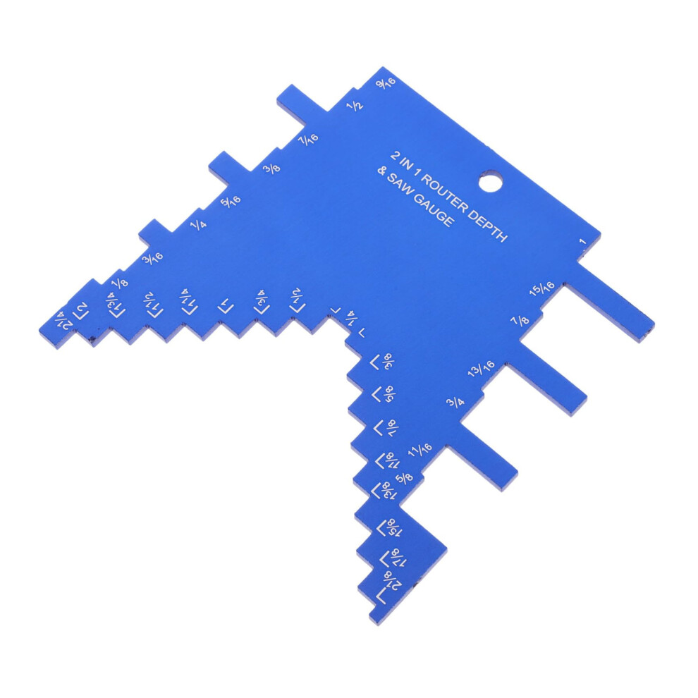 Depth Measuring Device Woodworking Accessory Step Gauge Tool Precision Carpentry Gauge 9105992058716