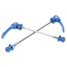 Berg- & Rennrad-Achsen Schnellspanner 2 Stück Leichtes Alloy Blau