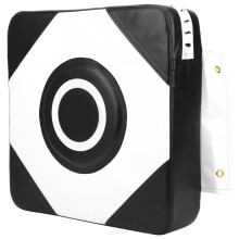 Boxing Punch Focus Target Wall Bag for Sanda Taekwondo & Exercise Black & White