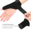 Elastic Wrist & Finger Protector Thumb Support Adjustable Spring Belt 5