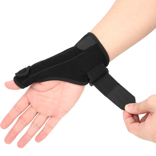 Elastic Wrist & Finger Protector Thumb Support Adjustable Spring Belt 2