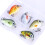 5Pcs Crankbait Hard Baits Artificial Wobblers Baits Soft Baits Small Artificial Baits Topwater Crank Wobblers 1