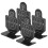 Increase Accuracy with Lightweight 4Pcs Aluminum Shooting Targets 8