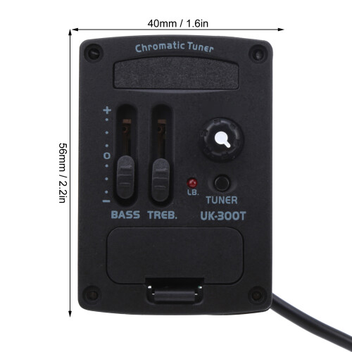 Ukulele Amplifier with 2-Band EQ Pickup Wide Range & Quick Response 2