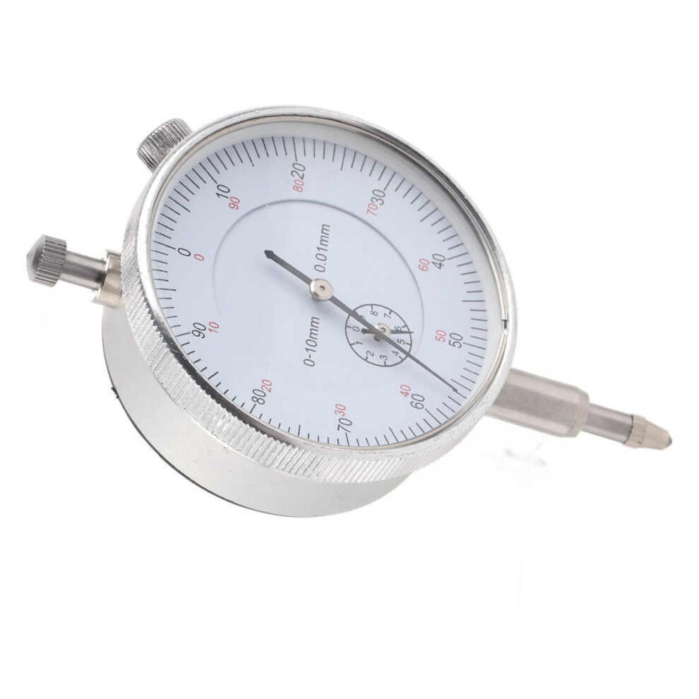 0.01Mm Accuracy Dial Indicator 0-10Mm Aluminum Alloy Corrosion Resistant 5091360810175