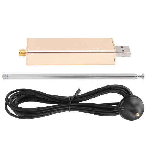 Aluminum SDR Receiver 0.1KHz‑1.7GHz Wide Frequency Coverage USB 1