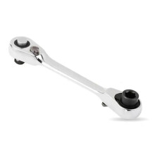 1/4 Inch Dual Head Quick Socket Portable Wrench Wrench Screwdriver Hex Torque Wrenches Set 2in1 Ratchet