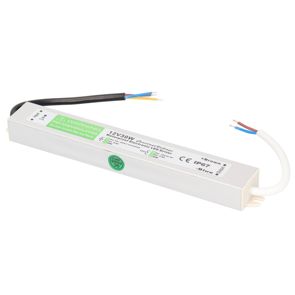 30W Ac90â Waterproof Power Supply Ip67 UltraâThin Led Driver 5091360813138