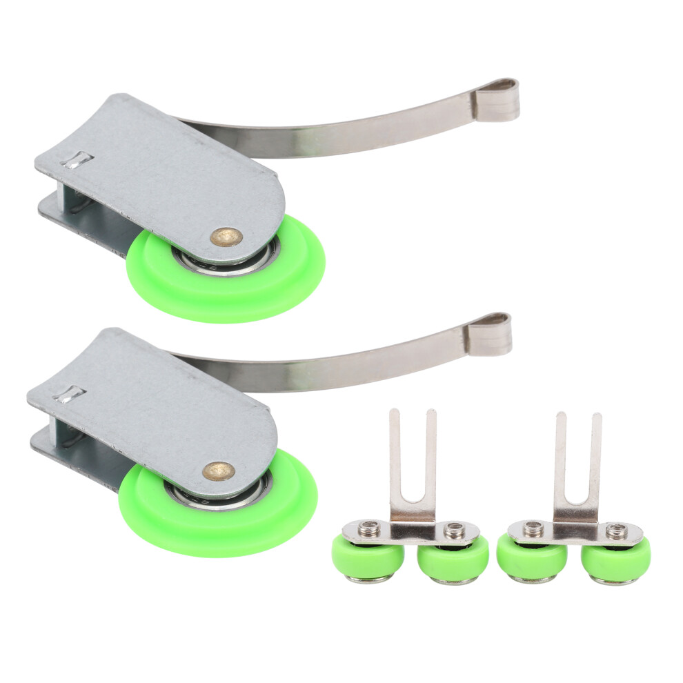 Green Ti Alloy & Nylon Pulley Wheel For Sliding Doors, 1Pcs 6901360813023