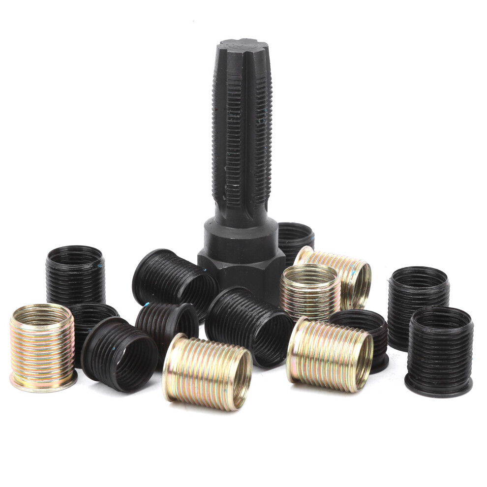 M14x1.25 Spark Plug Thread Repair Kit Carbon Steel Rethread Tool Boxed 6931360813433