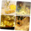 3 Pcs Metal Leaf String Lights Iron Led Room Decor Battery-Powered String Light 4