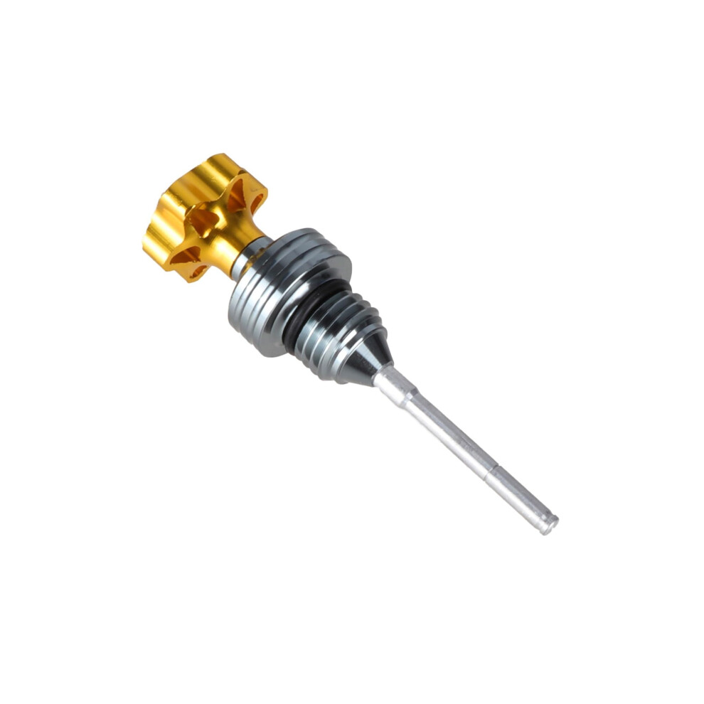 For Gy6 110Cc 125Cc Motorcycle Universal Accessories Engine Oil Dipstick Filler Cap Crankcase Oil Level Gauge For Scooter Oil Level Indicator(Yellow) Yellow 9067246696542