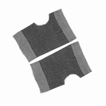 Graue 1 Paar elastischer Handgelenkschutz & Handflächenbandage für Sport, Basketball & Fußball