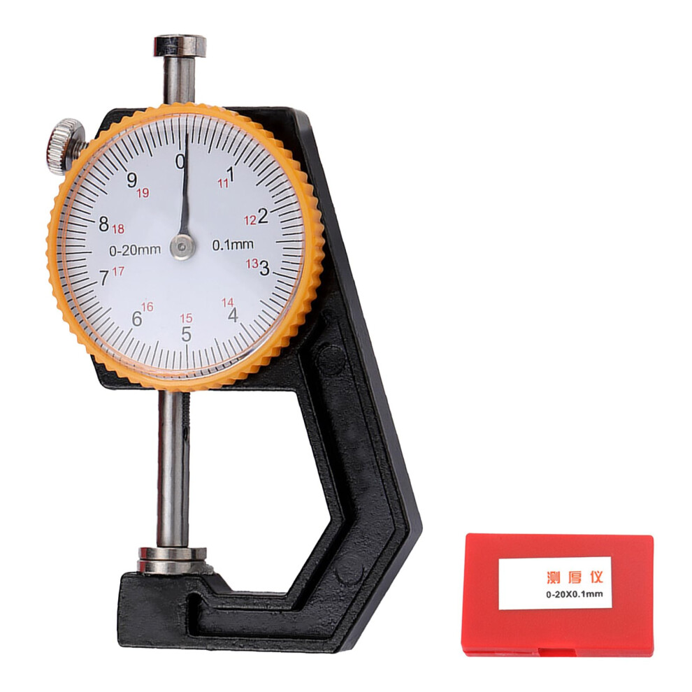 Thickness Tester Gauge Easy To Read Measurement 0-20Mm, 0.1Mm Accuracy, Engineer And Manufacturer Industries 9339159212882