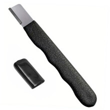 1pcs Outdoor Portable Dual-purpose Whetstone, Whetstone Sharpener, Pocket Sharpener, Multipurpose Garden Tool Bl One Size Black