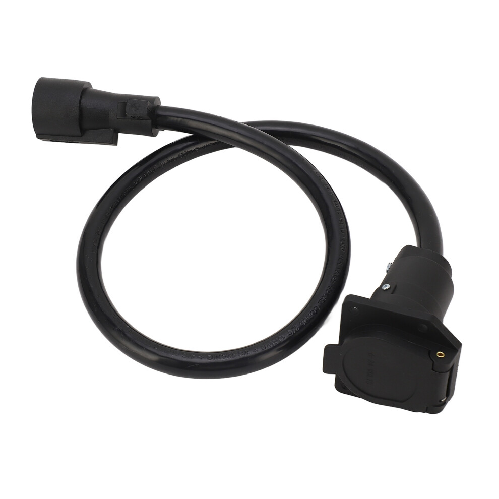 3Ft 7-Way Rv Extension Cord Double Prong Plug With Spring Cap 7621360818789