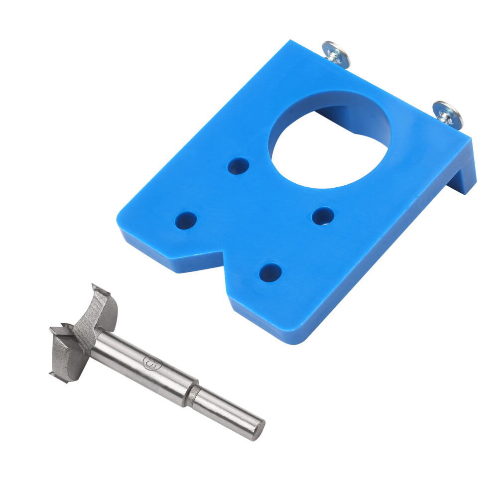 Hinge Drilling Jig 35Mm Concealed Guide Locator For Cabinet Doors Woodworking 4621360818294