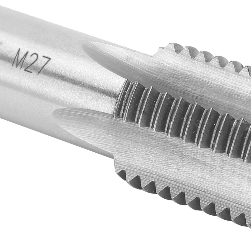 4Pcs M27 Alloy Steel Hand Taps, Metric Straight Flute Screw Thread Tool 3521360820895