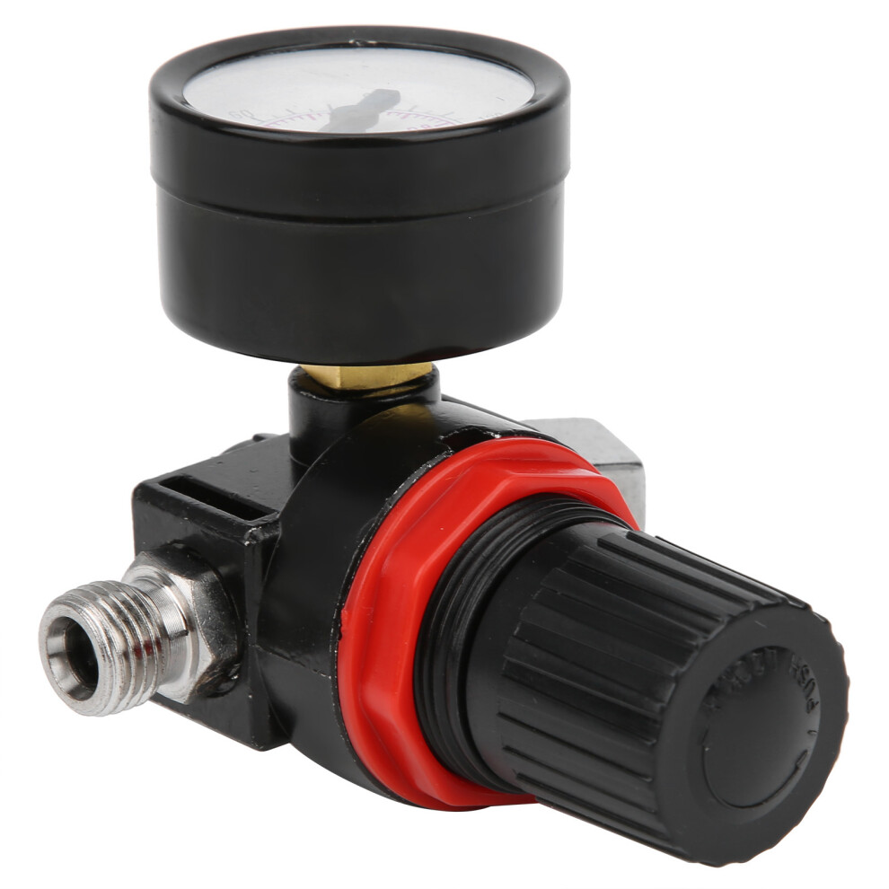 Compact G1/4 150Psi Pressure Regulator Gauge For Pneumatic Tools 8441360820990