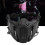 Tactic Half Face Guard - Breathable Plastic Black Military Protection 14