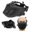 Tactic Half Face Guard - Breathable Plastic Black Military Protection 8