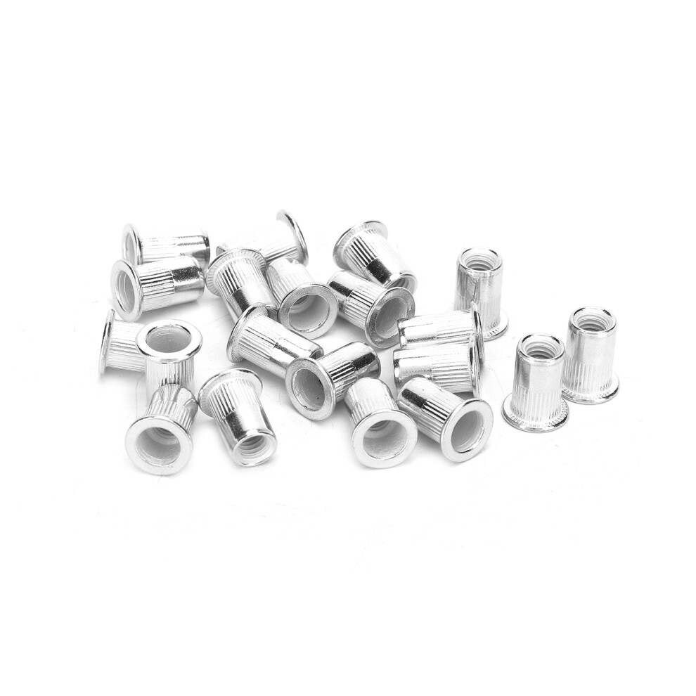 Aluminium Rivet Nut M6 Threaded Insert Fastener 200Pcs For Diy & Industrial Use 8371360820617
