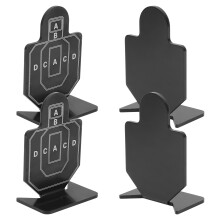 4Pcs Aluminum Alloy Shooting Targets for Training & Entertainment