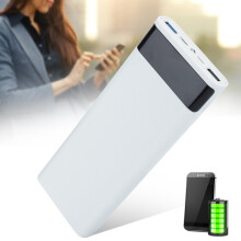 Schnelllade-Powerbank-Gehäuse für 8x18650, 123 g, Weiß DIY-Kit