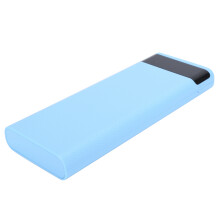 Schnelllade DIY Powerbank Gehäuse 8x18650 Blau 123g Schnellladung