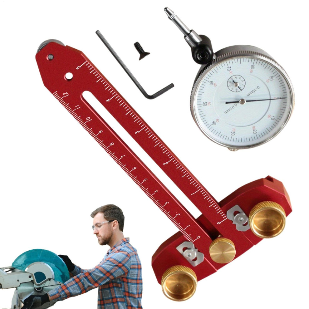 Table Saw Gauge For Alignment, Table Saw Indicator | Digital Table Saw Alignment Calibrator | Stainless Steel Table Saw Jig Guide For 9067246697754