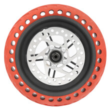 8.5 Inch Aluminum Alloy Rear Wheel for Scooter, Red, 120mm Disc