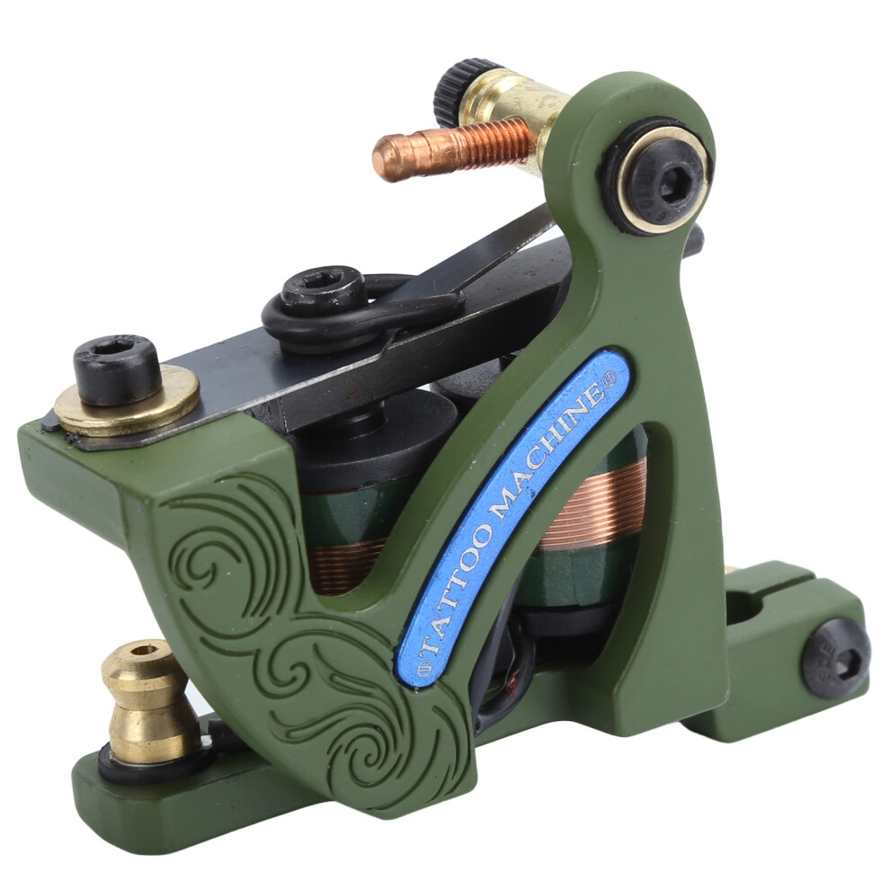 Portable Alloy Liner & Shader Tattoo Machine 22026-3, Strong Motor
