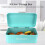 Large Capacity Iron Bread Box – Blue, 42x16.5x24cm Kitchen Storage 6
