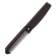 Folding Pocket Comb - Compact Hair Brush,Portable Folding Comb for Car Travel Home Salon Workplace Women and Men Beard Grooming