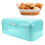 Large Capacity Iron Bread Box – Blue, 42x16.5x24cm Kitchen Storage 16