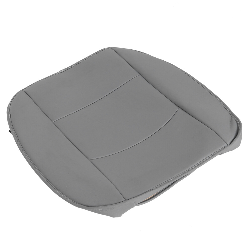 Pu Leather Front Seat Protector For Car Cushion Cover Mat For Sedan Suv Gray 7631360830407