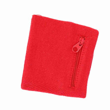 Unisex-Sport-Handgelenk-Schlüsselanhänger – Reißverschlussfach 8x8cm
