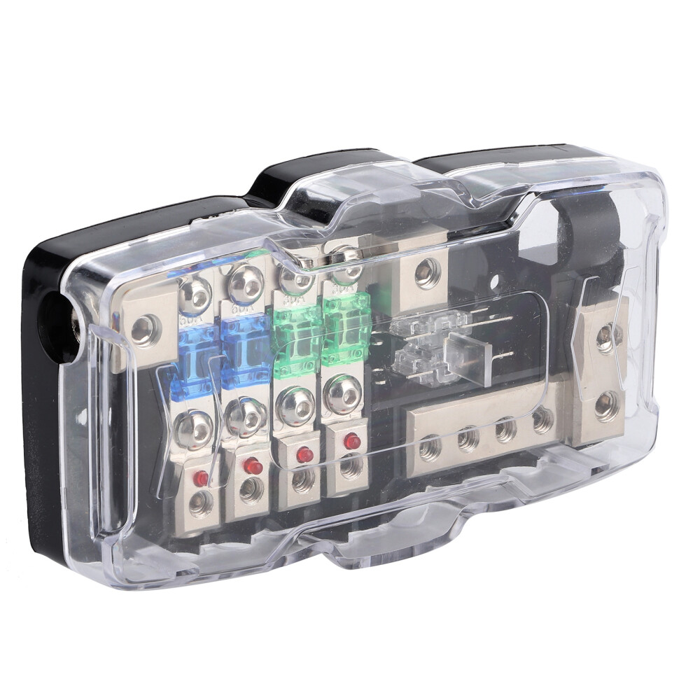 Motorcycle/Car Fuse Box Stereo Distribution Block With Led For Suv Atv Utv 5061360834280
