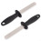2Pc Double-Sided Diamond Files Sharpening Stone Tool 400/1000 Grit Ergonomic Handle For Chisel Scissor Blade Sharpener Hand Tools Black Silver 1
