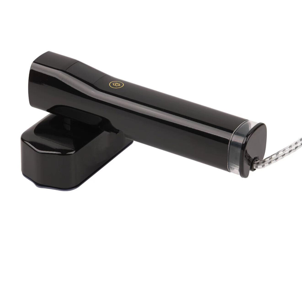 (black) Garment Steamers Efficient 2-in-1 For Dry Or Wet Ironing 2-in-1 Travel-image-OPC-PMYG8KY-NEW