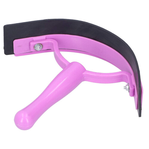 Horse Sweat Scraper Brush Ergonomic Effective Handheld Soft Grip Plastic Rubber