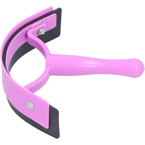 Horse Sweat Scraper Brush Ergonomic Effective Handheld Soft Grip Plastic Rubber 2