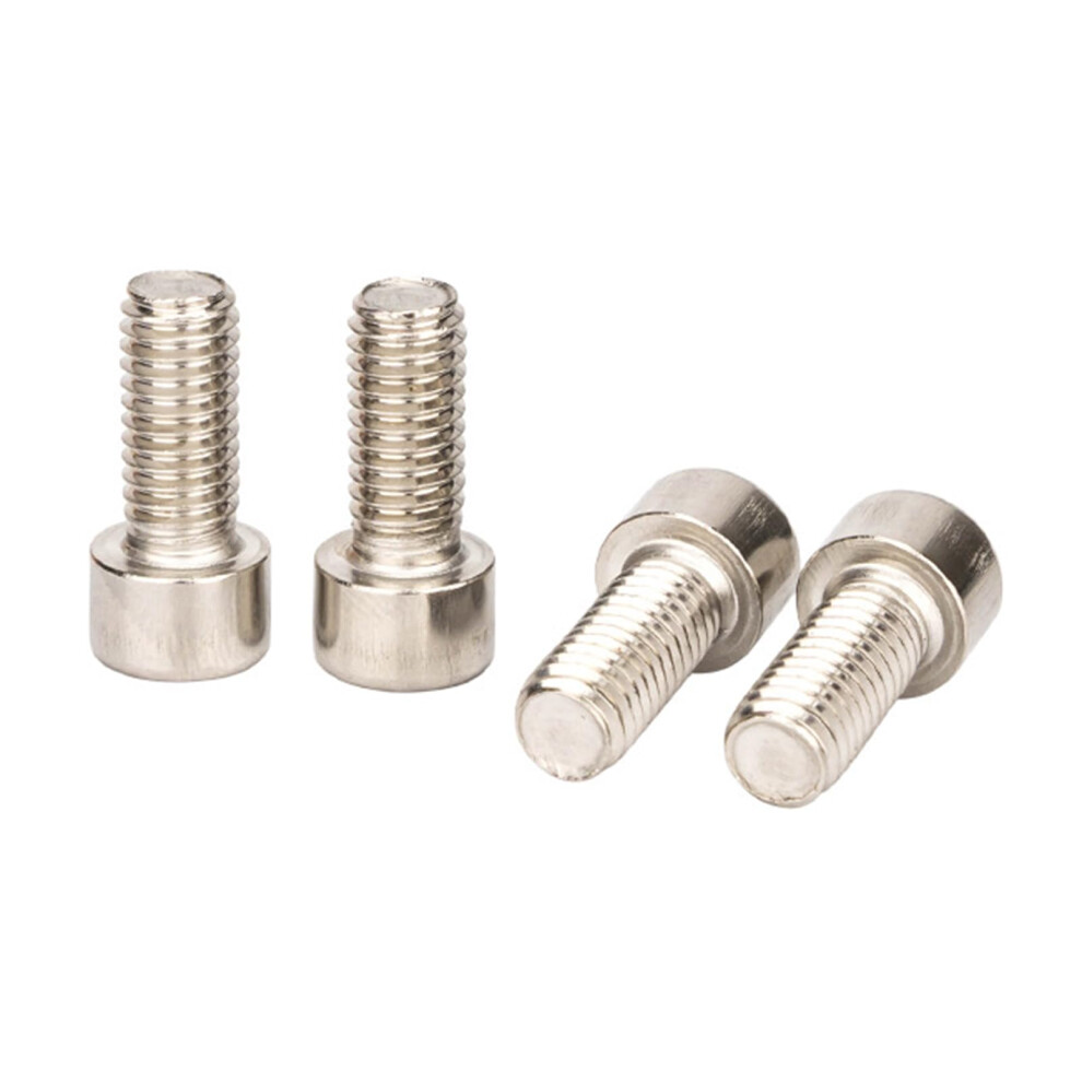 4Pcs 5X12mm Water Bottle Cage Bolt Mountain Bike Cycling Bottle Holder Screws Stainless Steel Kettle Holder Screws 9339159214480