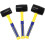 Comfortable Grip Rubber Hammer Tool Ergonomics Grip Handle for Delicate Surfaces Suitable for Various Applications 3